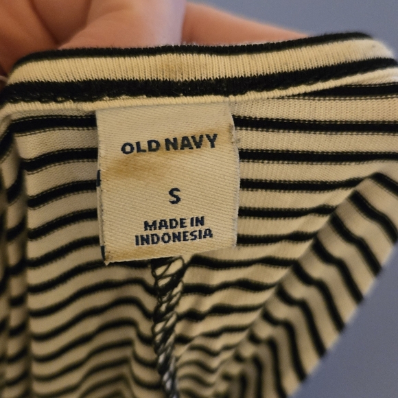 💥💥Striped Black and White Women's Dress - Picture 2 of 2